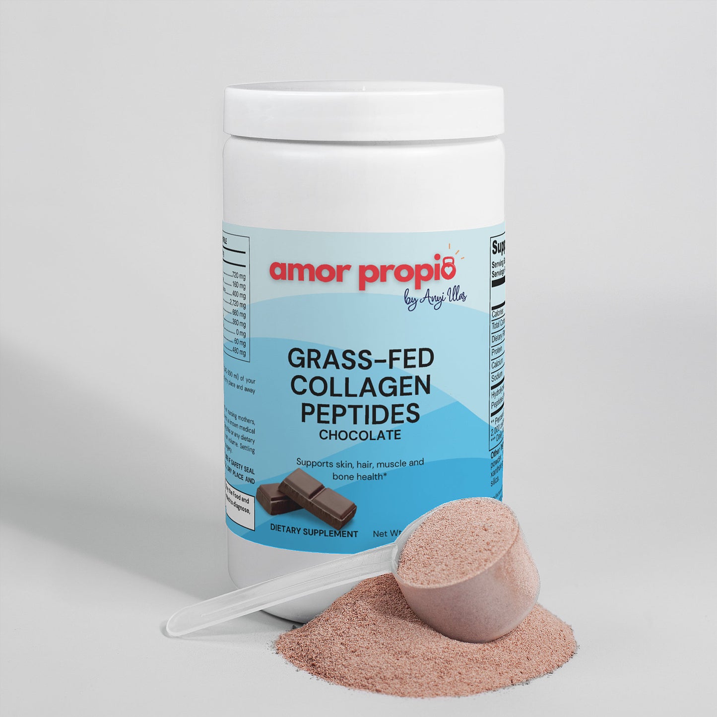 Grass-Fed Collagen Peptides Powder (Chocolate)